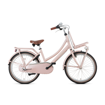 Popal Kinderfiets Daily Dutch Basic Plus 22 Zalm Roze