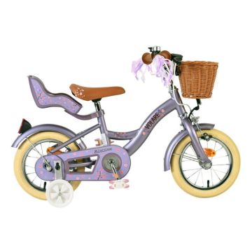 Volare Blossom Kinderfiets Meisjes 12 inch Paars 2025