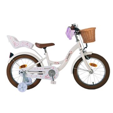 Volare Blossom Kinderfiets Meisjes 16 inch Wit 2025