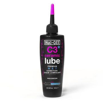 Muc-Off C3 kettingolie wet lube 120 ml