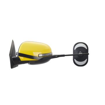 Emuk Set Caravanspiegels passend voor Peugeot 4008/Citroën C4 Aircross/Mitsubishi ASX 2012- & Outlander II Facelift 2010-2012 & Outlander III 2012-