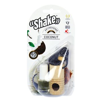 Shake luchtverfrisser + navulling coconut 2x 4,5 ml