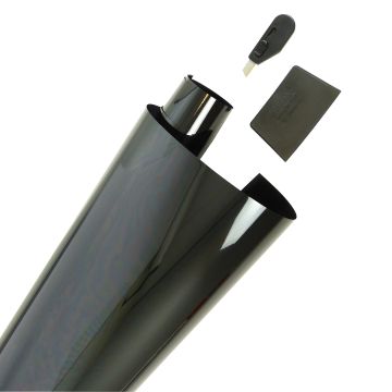 Carpoint Raamfolie krasbestendig 300X76cm donkergrijs 5%