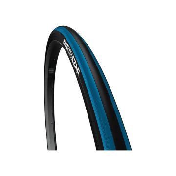 CST Buitenband 28 700X23C 23-622 Race Czar Zwart/Blauw Vouw