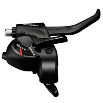 Shimano Versteller (rechts) met remhendel 7 speed ST-EF41 zwart