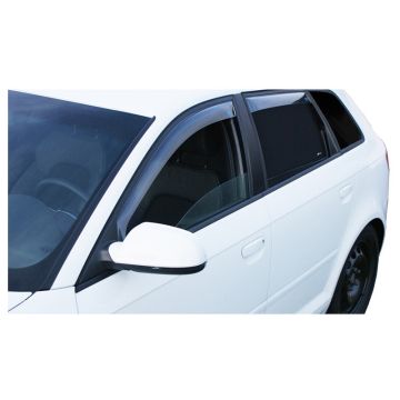ClimAir Zijwindschermen Helder passend voor Renault Clio 5 deurs 2005-2013