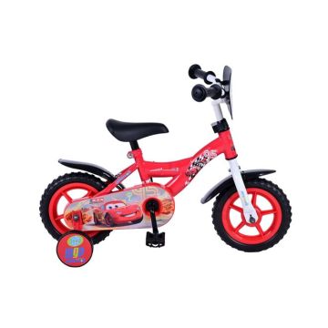 Disney Cars Kinderfiets Jongens 10 inch Rood Doortrapper 2025