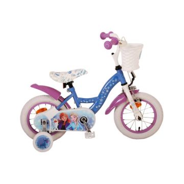 Disney Frozen 2 Kinderfiets Meisjes 12 inch Blauw/Paars 2025