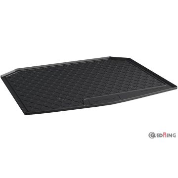 Gledring Rubbasol (Rubber) Kofferbakmat passend voor Skoda Karoq 2WD/4WD 7/2017- (Lage variabele laadvloer)
