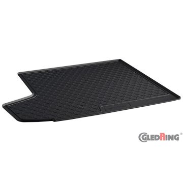 Gledring Rubbasol (Rubber) Kofferbakmat passend voor Skoda Octavia 5E Kombi 2013-2020 (Hoge variabele laadvloer)