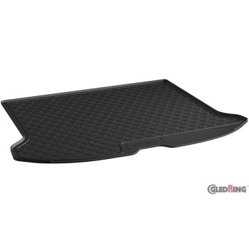 Gledring Rubbasol (Rubber) Kofferbakmat passend voor Volvo XC60 2008-2016 (Klein reservewiel)