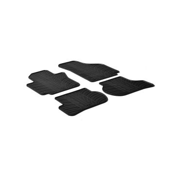 Gledring Rubbermatten passend voor Seat Altea incl. XL 2004- (T profiel 4-delig + montageclips)