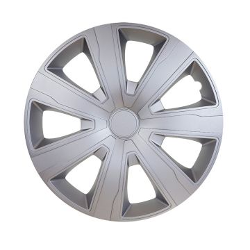 AutoStyle 4-Delige Wieldoppenset Tenzo 16-inch zilver