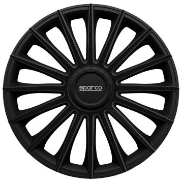 Sparco 4-Delige Wieldoppenset Treviso 13-inch zwart