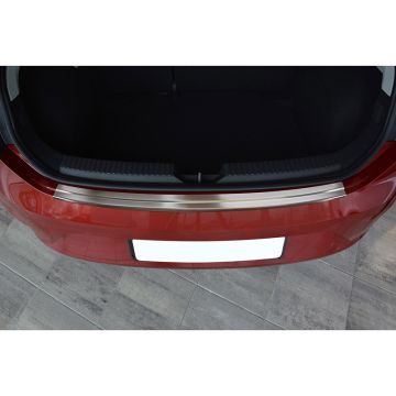 Avisa RVS Achterbumperprotector passend voor Seat Leon 5F 5 deurs 2013-2020 'Ribs'