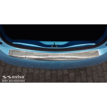 Avisa RVS Achterbumperprotector passend voor Renault Zoe II 2019- 'Ribs'
