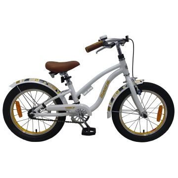 Volare Kinderfiets Miracle Cruiser Meisjes 16 inch Wit