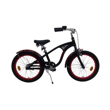 Volare Kinderfiets Miracle Cruiser Jongens 16 inch Mat zwart