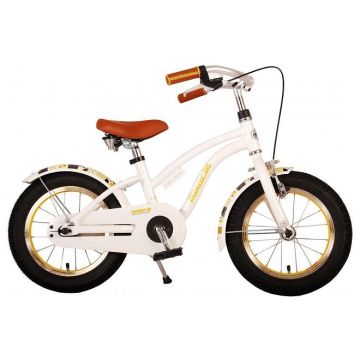 Volare Kinderfiets Miracle Cruiser Meisjes 14 inch Wit