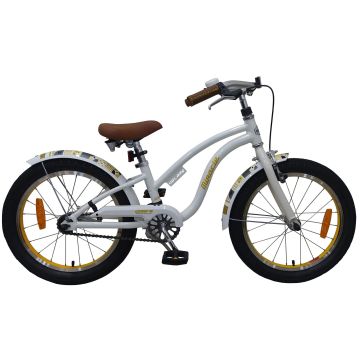 Volare Kinderfiets Miracle Cruiser Meisjes 18 inch Wit