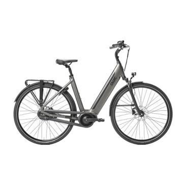 Qwic Elektrische stadsfiets Premium I i-AUTO Dames framemaat L Zwart 400 Wh