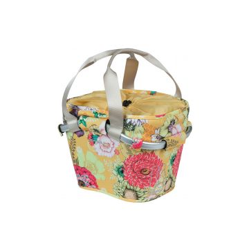Basil fietsmand bloom field carry all front KF 15 liter Geel