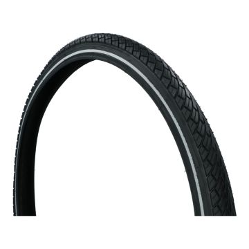 Dresco Buitenband Street 26 x 1.75 (47-559) Zwart Reflecterend