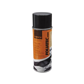 Foliatec Interior Color Spray glanzend zwart 1x400ml