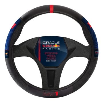 Red Bull Oracle Universele stuurwielhoes - Type 02 MV1 - Zwart/Rood/Blauw