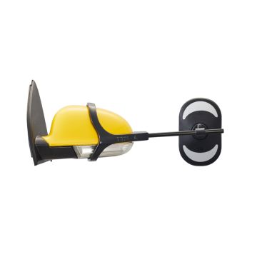 Emuk Set Caravanspiegels passend voor Volkswagen Eos 2005-2010/Golf V 2003-2008/Golf VI 2009-2013/Golf Plus/Jetta 2005-2010/Passat 3BG 2003-2005/Sharan 2003-2010 & Seat Alhambra 2005-2009 & Skoda Superb I 2001-2008