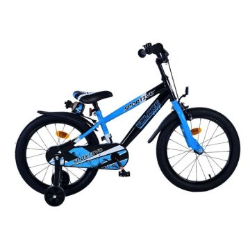 Volare Sportivo Kinderfiets Jongens 18 inch Blauw Zwart 2025