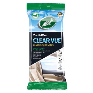 Turtle Wax Clear Vue Glasreinigingsdoekjes 24 stuks