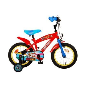Paw Patrol Kinderfiets Jongens 14 inch Rood/Blauw 2025