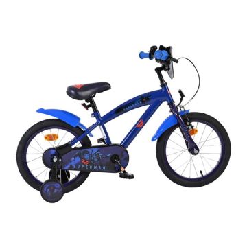 Superman Kinderfiets Jongens 16 inch Blauw 2025