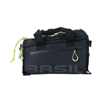 Basil Bagagedragertas Miles 7 liter zwart