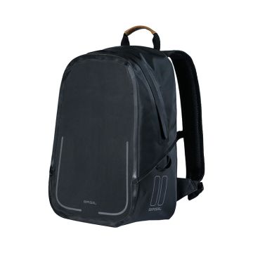 Basil Fietsrugzak Urban Dry Backpack 18 liter mat zwart