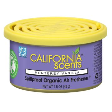 California Scents Luchtverfrisser Monterey Vanilla Blik