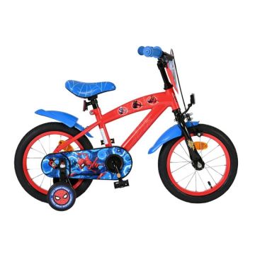 Marvel Spider-Man Kinderfiets Jongens 14 inch Rood/Blauw 2025