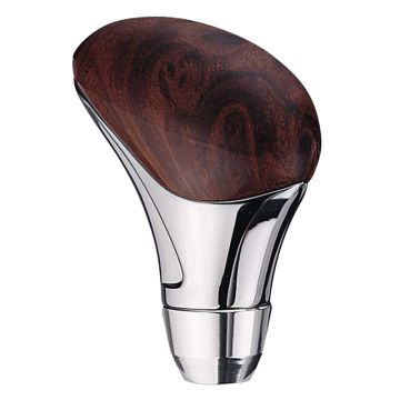 Universele pookknop hout/chroom