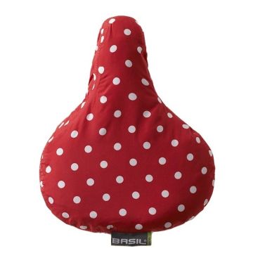 BASIL Zadeldek Rosa 28 x 23 x 1 cm rood/wit