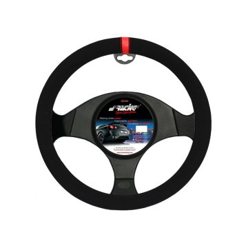 Simoni Racing Stuurwielhoes Carrera Look 37-39cm Zwart/Rood