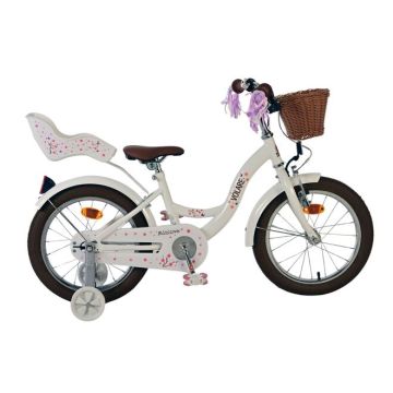 Volare Blossom Kinderfiets Meisjes 16 inch Wit 2025