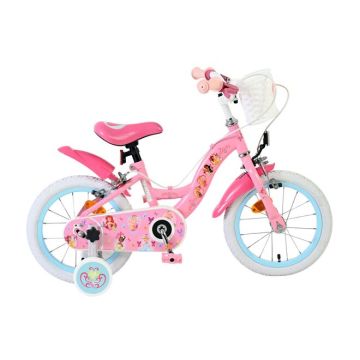 Disney Princess Kinderfiets Meisjes 14 inch Roze Twee handremmen 2025