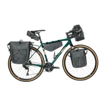 BASIL Zadeltas Navigator Storm M 1.5 liter 10 x 9 x 29 cm zwart