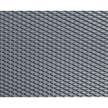 Foliatec Aluminium Race-gaas medium zwart 20x60cm 2 stuks
