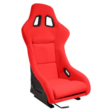 Sportstoel 'MO' Rood Vaste polyester rugleuning incl. sledes