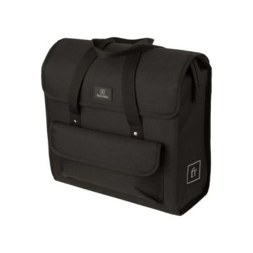 FastRider Lasse luxe shopper fietstas basics zwart