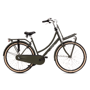 Popal Transportfiets Daily Dutch Basic+ dames 53 cm leger groen