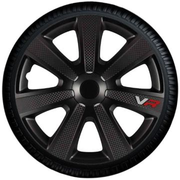 Gorecki Wieldoppenset Vr Carbon Black 16"