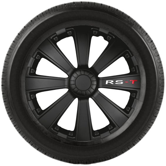 Gorecki Wieldoppenset RS-T 14 inch zwart